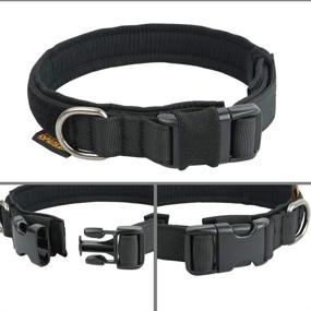 img 1 attached to 🐶 EXCELLENT ELITE SPANKER Military Dog Collar: Adjustable, Quick Release, Soft Padded Nylon Collar for Small to Medium Dogs