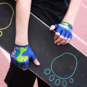 img 1 attached to Versatile Roaming Kids Sports Gloves for Monkey Bar Gymnastics, Climbing, Parkour, and more!