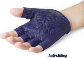 img 3 attached to Versatile Roaming Kids Sports Gloves for Monkey Bar Gymnastics, Climbing, Parkour, and more!