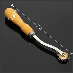 img 2 attached to 🧵 Enhance Your Sewing Projects with RJWKAZ Perfect Leather Sewing Tracing Sewing Tool