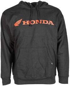 img 1 attached to Ultimate Style Meets Comfort: Factory Effex 'Honda' Horizontal Hooded Pull-over Sweatshirt