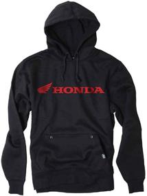 img 2 attached to Ultimate Style Meets Comfort: Factory Effex 'Honda' Horizontal Hooded Pull-over Sweatshirt