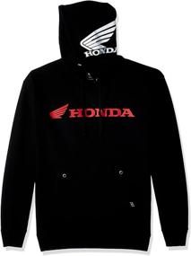 img 3 attached to Ultimate Style Meets Comfort: Factory Effex 'Honda' Horizontal Hooded Pull-over Sweatshirt