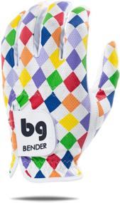 img 3 attached to ⛳️ Enhance Your Golf Game: Bender Gloves Mesh Men's Cabretta Leather Golf Glove for Left Hand