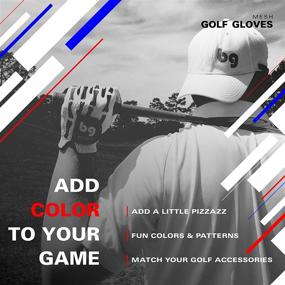 img 2 attached to ⛳️ Enhance Your Golf Game: Bender Gloves Mesh Men's Cabretta Leather Golf Glove for Left Hand