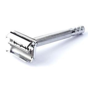 img 2 attached to Wilkinson Sword Double Edge Razor for Men: 5 Refillable Blades for a Superior Shave