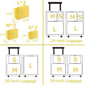 img 2 attached to Packing Accessories Luggage Organizer Suitcase Travel Accessories