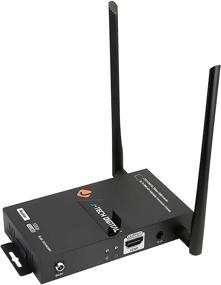img 4 attached to J-Tech Digital 1X2 Wireless HDMI Extender 200ft: Full HD 1080p, Dual Antenna, HDMI Loop Output, IR Passthrough – Receiver (1080P 200ft)