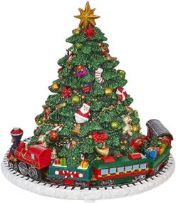 img 2 attached to 🎄 Mesmerizing Musical Christmas Tree: Stunning Animated Holiday Home Decoration by RAZ Imports