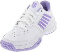 court express women's tennis shoe by k-swiss logo