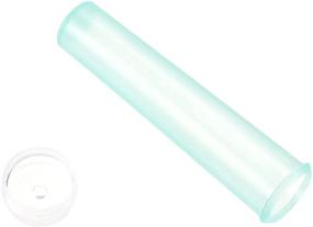 img 2 attached to 🌸 Flower Tube - 100-Pack Floral Water Tubes for Arrangements, Clear Blue Plastic, 0.6 x 2.8 Inches