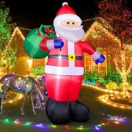 christmas inflatable decoration carrying waterproof logo