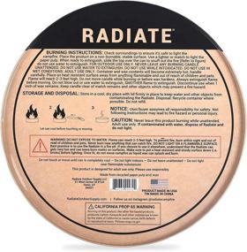 img 2 attached to 🔥 Radiate Portable Campfire: Lightweight and Portable Original Go-Anywhere Campfire for 3-5 Hours of Bright and Warm Burn Time, Convenient and Hassle-Free, Made in USA, Ideal Standard Campfire