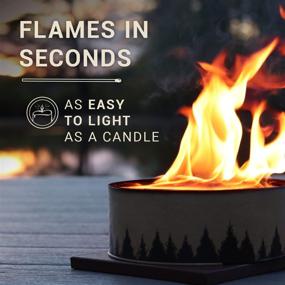 img 1 attached to 🔥 Radiate Portable Campfire: Lightweight and Portable Original Go-Anywhere Campfire for 3-5 Hours of Bright and Warm Burn Time, Convenient and Hassle-Free, Made in USA, Ideal Standard Campfire