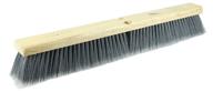 🧹 weiler 42042 24-inch fine sweep floor brush with flagged silver polystyrene fill - efficient cleaning tool for various surfaces logo