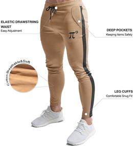 img 3 attached to GANSANRO Tapered Sweatpants Training Running Sports & Fitness for Running