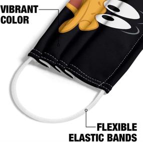 img 2 attached to Looney Tunes Reusable Covering Unisex: Bringing Fun and Safety to Face Protection