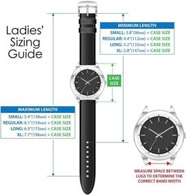 img 1 attached to ⌚ Upgraded Speidel Genuine Stainless Watchband for Men's Watches - Premium Watch Bands