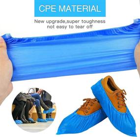 img 1 attached to 👟 Waterproof Disposable Shoe Covers - Ultimate Protectors for Your Shoes