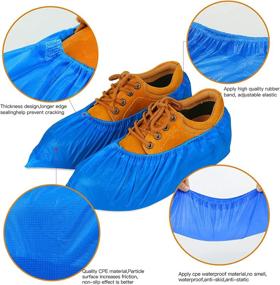 img 3 attached to 👟 Waterproof Disposable Shoe Covers - Ultimate Protectors for Your Shoes