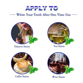 img 3 attached to Get a Brighter Smile with EZGO Teeth Whitening Strips - 28 Count 14 Days Course, Bonus Shade Guide Included - Advanced New Formula, 6% HP - Whiten Your Teeth Faster!