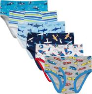 🦖 colorful striped dinosaurs toddler briefs - stylish and comfortable boys' underwear logo