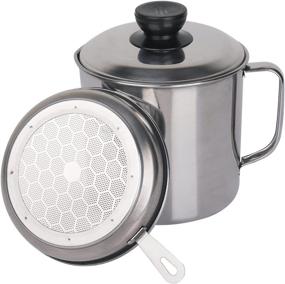 img 4 attached to Premium Stainless Container Suitable Strainers