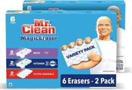 🧼 ultimate eraser variety pack: bath, kitchen, & extra durable cleaning pads logo