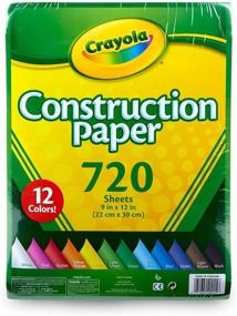 img 3 attached to Бумага для рисования Crayola оптом, 720 листов, 12 разноцветных листов - покупайте сейчас для всех ваших творческих нужд.