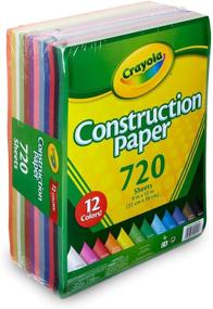 img 2 attached to Crayola Bulk Construction Paper, 720 Count, 12 Assorted Colors - Buy Now for All Your Crafting Needs