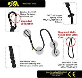 img 3 attached to 🧸 Adjustable Restraint BearTOOL Carabiner, Model 0923S