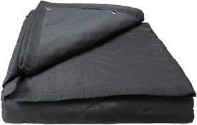 img 4 attached to 🔇 96x80 Large Sound Dampening Blanket - Black Cotton/Polyester Blend - Machine Washable - 12 lbs - US Cargo Control