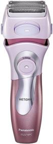 img 3 attached to Panasonic Cordless All-in-One Advanced Wet & Dry Rechargeable Women's Electric Shaver: Sensitive Skin + Bikini Attachment + Pop-Up Trimmer