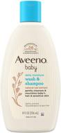 aveeno baby shampoo natural tear free baby care and bathing logo