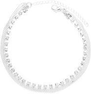 olbye crystal rhinestone bracelet sparkling logo