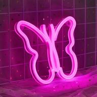 neon signs, butterfly neon lights pink aesthetic led sign for bedroom decor, teen girls room decorative night light for wall decoration, men cave decor логотип