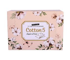 img 4 attached to 🌸 Soft and Gentle Facial Cotton Pads – 80pcs | Suitable for All Skin Types – Use for Toner, Makeup Removal, and Essence | Extra Absorbent Cotton Pads for Face and Neckline