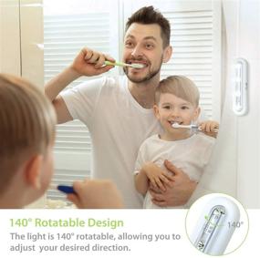 img 4 attached to OxyLED Tap Closet Lights: Cordless Touch Sensor LED Night Light, 3 Pack