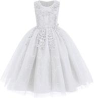 👗 bridesmaid princess communion birthday girls' dresses for wedding attire logo