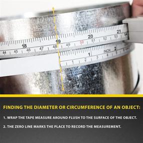 img 2 attached to 📏 DCT120 1" Perfect Diameter Circumference Tape