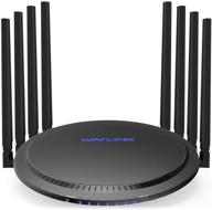 wavlink ac3000 tri-band wifi router: unleash high-speed internet, 4k streaming, gaming, usb 3.0 ports, parental control & qos logo