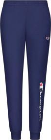 img 3 attached to Comfortable and Stylish: Champion Sweatpants with Pockets for Boys' Clothing via Active
