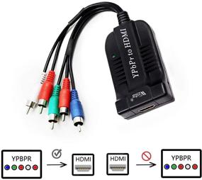 img 2 attached to Wiistar YPbPr to HDMI Converter Adapter 5RCA Component RGB YPbPr Video +R/L Audio - Supports 1080P for HDTV Monitor Projector