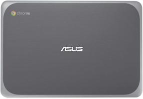 img 1 attached to 🔒 ASUS Chromebook C202SA-YS02 11.6in Ruggedized and Water Resistant Design with 180 Degree (Intel Celeron, 4 GB RAM, 16GB eMMC, Gray &amp; Silver) - Renewed