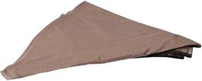 img 1 attached to 🏕️ Enhanced Brown/Black Rainfly Accessory for 4-Person Instant Tent by Coleman