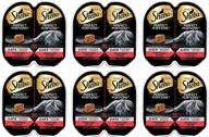 🐱 sheba 2.6oz beef food pack of 6 - delicious & convenient cat food options logo