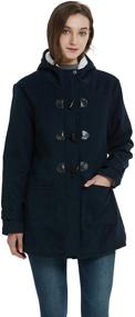 img 3 attached to VOGRYE Fashion Outdoor Blended Black2 Thicker Women's Clothing and Coats, Jackets & Vests