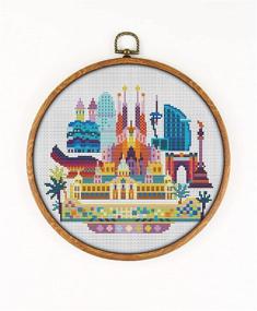 img 4 attached to Barcelona Counted Threads Embroidery Pattern
