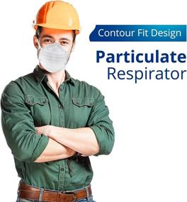 img 2 attached to NIOSH Certified Respirator Masks Construction Occupational Health & Safety Products