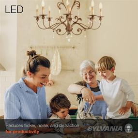 img 2 attached to 💡 Enhanced Lighting Experience: SYLVANIA 40207 Equivalent Daylight Dimmable - Brighten Up Any Space with Ease!